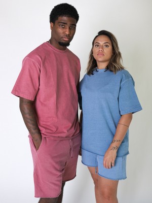 ROSE-SHORT SET ROSE-SHORT SET